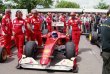 Marc Gene tradičně reprezentuje barvy Scuderia Ferrari F1