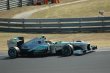 Lewis Hamilton (Mercedes-AMG W04/04), vítěz Velké ceny Maďarska 2013