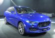 Novinářům odpoledne a dalším hostům večer se představil Maserati Levante v působivé modré barvě