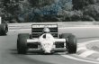 Philippe Streiff (1986 Tyrrell F1 na Hungaroringu)