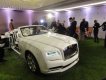 Slavnostní česká premiéra nejnovějšího modelu Rolls-Royce Dawn dnes dopoledne v showroomu v Pařížské ulici v Praze