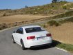 S vozem Audi A8 na testovací trase mezi Pamplonou a Navarrou