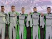 Někteří členové týmu Škoda Motorsport – zleva Andersson, Tidemand, Rovanperä, Nordgren a Veiby
