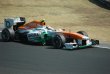 Adrian Sutil (Force India VJM06 Mercedes) se po přestávce k týmu vrátil...