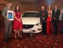 Titul Auto roku 2014 v České republice získala Mazda 6