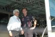 Bernie Ecclestone, vládce formule 1, a Christian Horner, šéf Red Bull Racing