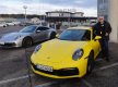 Nové vozy Porsche 911 Carrera S (a 4S) při dynamickém představení na Hockenheimu