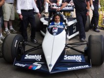 Trojnásobný mistr světa Nelson Piquet se do Goodwoodu vrátil po deseti letech