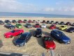 Zúčastněné typy automobilů na pláži v Tannisby (proti loňsku na jiném místě)