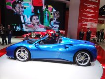 Světová premiéra Ferrari 488 Spider (otevřené verze 488 GTB)