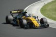 Jolyon Palmer (Renault RS17), jezdec druhé generace F1 (otec Jonathan byl na Hungaroringu 2017 přítomen), bojuje o setrvání v týmu
