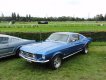 Výstavě amerických Fordů dominovaly Mustangy první generace, z nichž nejkrásnější je samozřejmě Fastback Coupé...