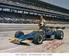 Mark Donohue (McLaren M16 Offenhauser), vítěz 500 mil Indianapolis 1972, fotografie s věnováním pro Petra Minaříka