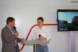 Společníkem při prezentaci byl Filipe Albuquerque, jezdec Audi v DTM 2011